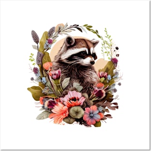 Raccoon Posters and Art